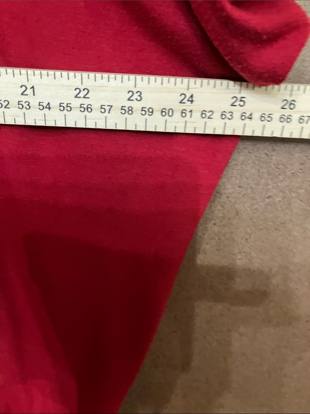 Zenana Outfitters Crimson V-Neck Button-Front Tie Hem Top - Picture 5 of 9